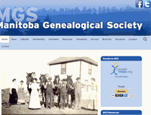 Tablet Screenshot of mbgenealogy.com